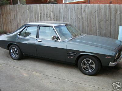 HQ Holden in Gunmetal Met — Monaro GTS/4