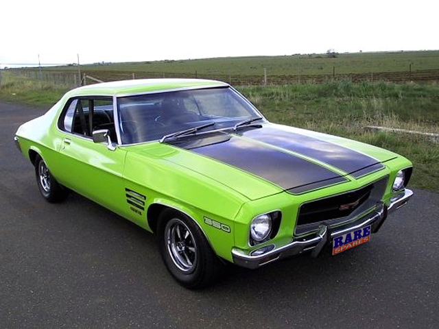 HQ Holden in Lina Mint — Monaro GTS Coupe 350