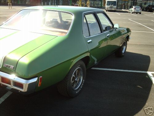 HQ Holden in Monterey Green Met — Monaro GTS/4