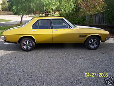 HQ Holden in Sunburst Met — Monaro GTS/4