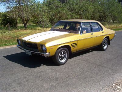 HQ Holden in Sunburst Met — Monaro GTS/4