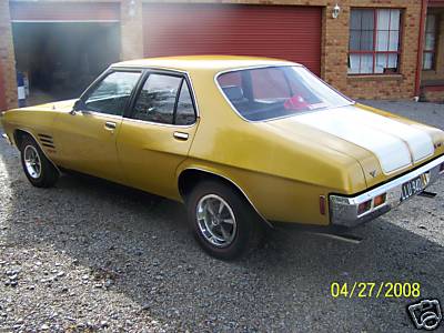 HQ Holden in Sunburst Met — Monaro GTS/4