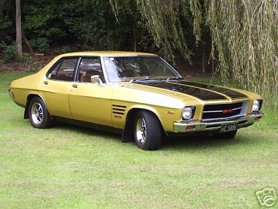 HQ Holden in Sunburst Met — Monaro GTS/4