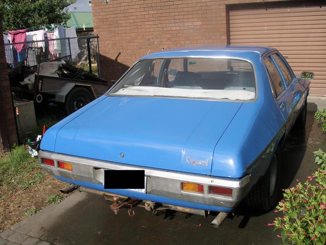 HQ Holden in Azure Blue — Kingswood Sedan