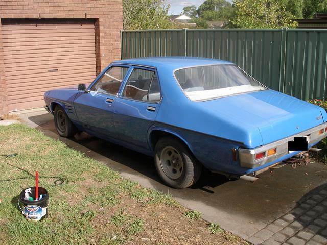 HQ Holden in Azure Blue — Kingswood Sedan