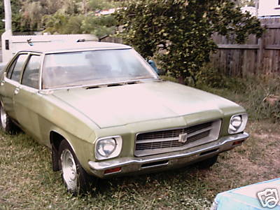 HQ Holden in Balmoral Green — Kingswood Sedan