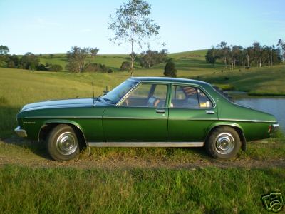HQ Holden in Blackwatch Green Met — Premier Sedan