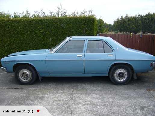 HQ Holden in Frost Blue — Kingswood Sedan