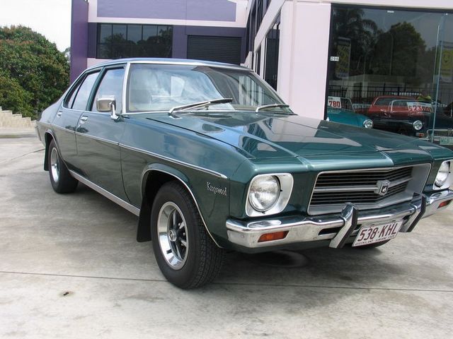 HQ Holden in Jade Green Met — Kingswood Sedan