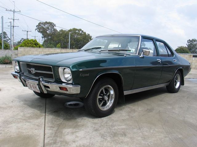 HQ Holden in Jade Green Met — Kingswood Sedan