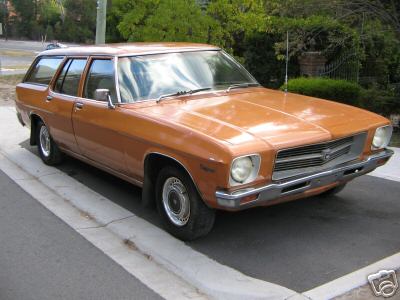 HQ Holden in Russet — Kingswood Station Sedan