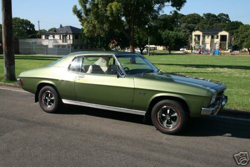 HQ Holden in Dublin Green Met — LS Monaro Coupe