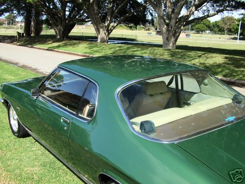 HQ Holden in Monterey Green Met — LS Monaro Coupe