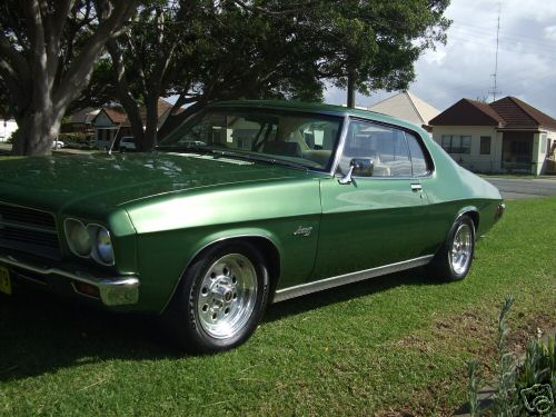 HQ Holden in Monterey Green Met — LS Monaro Coupe