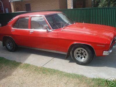 HQ Holden in Salamanca Red — Premier Sedan