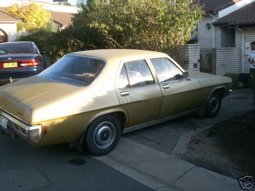 HQ Holden in San Remo Gold — Premier Sedan