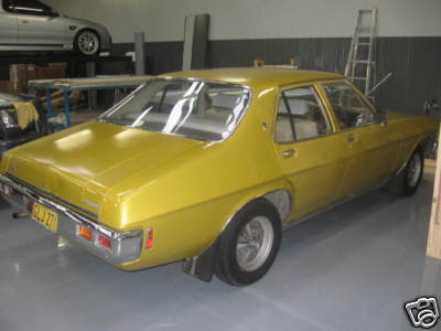 HQ Holden in Sunburst Met — Premier Sedan