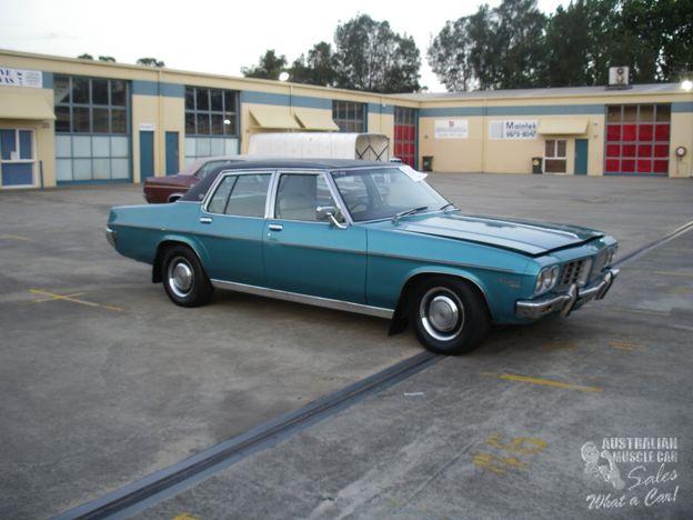 HQ Holden in Aquamarine Met — Statesman DeVille Sedan