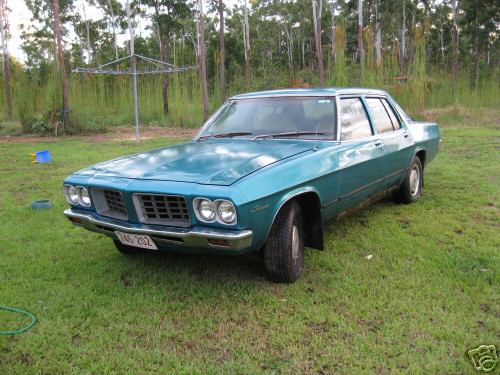 HQ Holden in Aquamarine Met — Statesman Custom Sedan