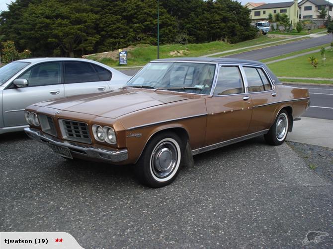 HQ Holden in Cinnamon Brown — Statesman DeVille Sedan