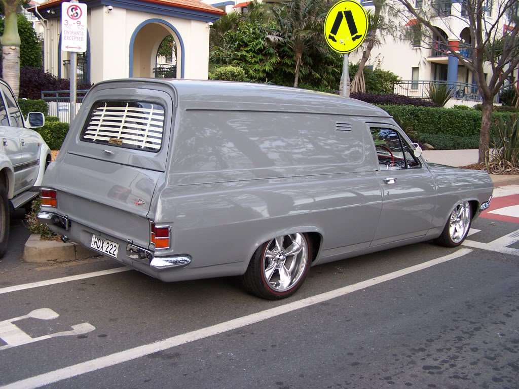 HR Holden in Lismore Grey — Panel Van