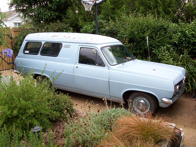 HR Holden in Minerva Blue — Panel Van