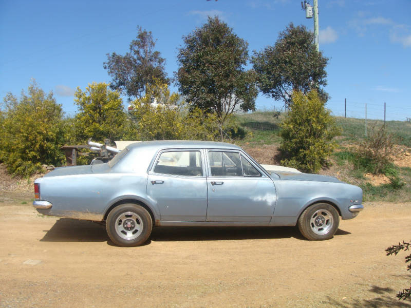 HT Holden in Hacienda Blue Metallic — Brougham Sedan