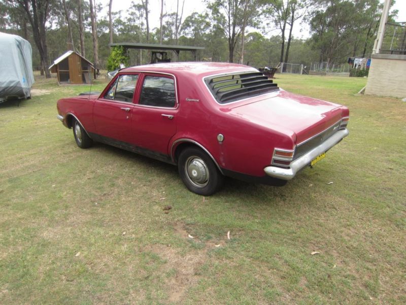 HT Holden in Spanish Red — Kingswood Sedan
