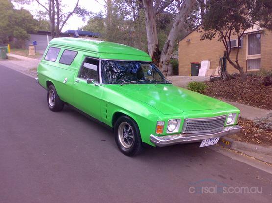 HX Holden in Mint Julip — Holden Panel Van