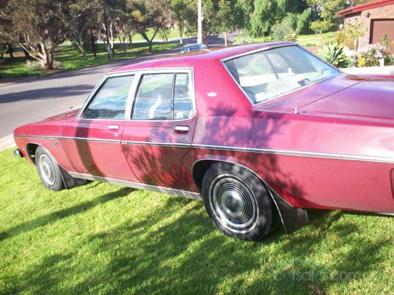 HX Holden in Cortez Red Met — Statesman DeVille Sedan