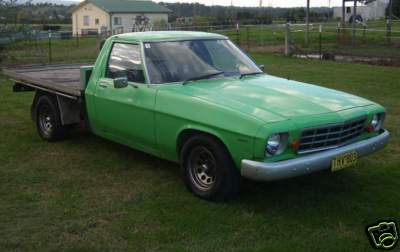 HZ Holden in Panama Green