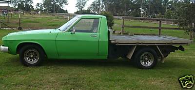 HZ Holden in Panama Green