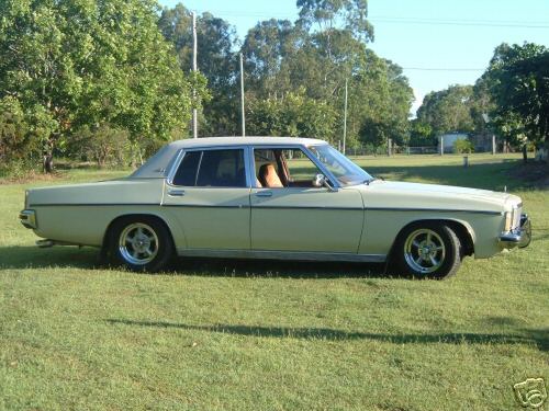 HZ Holden in Chamois — Statesman Caprice Sedan