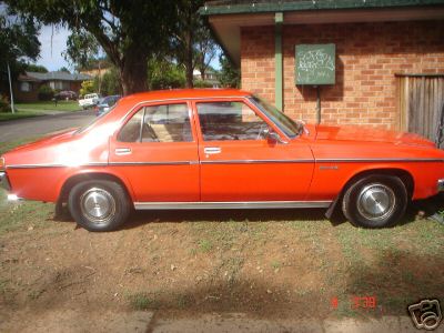 HZ Holden in Flamenco Red