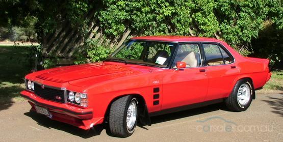 HZ Holden in Flamenco Red — GTS Sedan