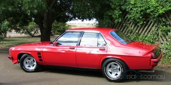 HZ Holden in Flamenco Red — GTS Sedan