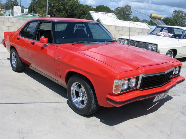 HZ Holden in Flamenco Red — GTS Sedan
