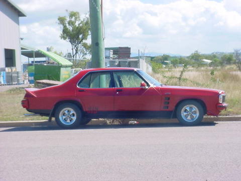 HZ Holden in Flamenco Red — GTS Sedan