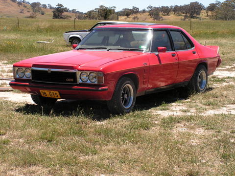HZ Holden in Flamenco Red — GTS Sedan