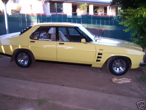 HZ Holden in Jasmine Yellow — GTS Sedan