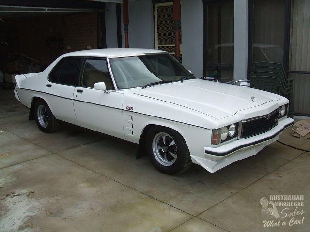 HZ Holden in Palais White — GTS Sedan
