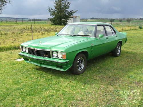 HZ Holden in Super Mint Met — GTS Sedan