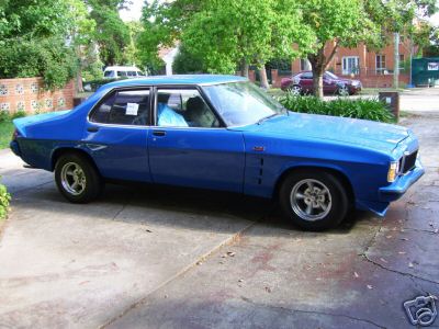 HZ Holden in Ultra Blue — GTS Sedan