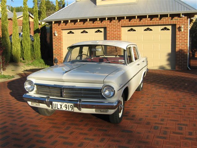 EH Holden in Fowlers Ivory — Special Sedan