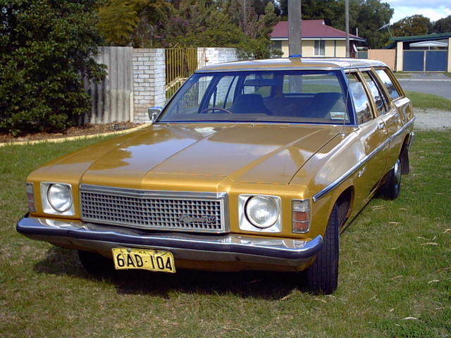 HZ Holden in Dynasty Gold Met