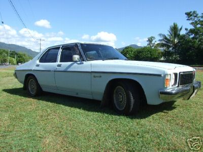 HZ Holden in Police Blue