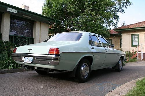 HZ Holden in Reef Green