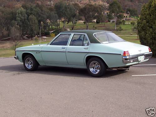 HZ Holden in Reef Green