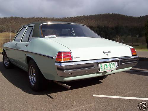 HZ Holden in Reef Green — Kingswood SL Sedan
