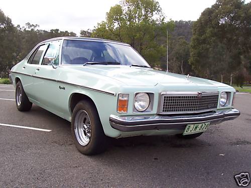 HZ Holden in Reef Green